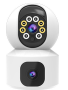 易视云家用双镜头摄像头远程手机无线wifi监控器360度全高清夜视