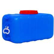 蓝色加厚长方形塑料桶水桶，塑料水箱大号储水桶，蓄水箱抗老化塔90斤