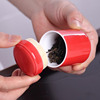 陶立方 陶瓷茶罐小号迷你茶叶罐中式密封储蓄药罐便携旅行茶具罐