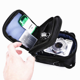 数码相机包便携单肩包适用于佳能G16G7X3G7X2g15照相机腰包配件包