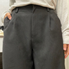 大人童裤西装裤微喇西装裤高端高腰，时尚气质职业，ol黑色休闲西服裤