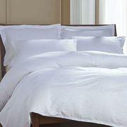 宾馆民宿床单被套单人三件套双A人四件套床上用品洗浴床白色布草