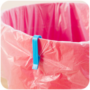 垃圾桶夹子家用保洁垃圾袋，夹子垃圾袋防滑固定器，垃圾夹彩色塑料