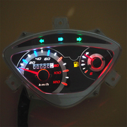 鬼火125踏板摩托车仪表盘总成RSZ一二代改装LED灯指针迈速表