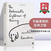 不能承受的生命之轻英文原版小说theunbearablelightnessofbeing米兰，昆德拉经典爱情哲学长篇小说英文版搭相约星期二