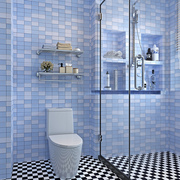卫生间防水墙纸自粘浴室墙贴厚贴纸厨房台面，厕所装饰瓷砖桌面壁纸