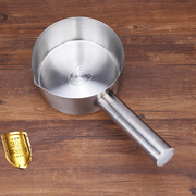 水勺厨房水瓢304不锈钢瓢水勺加厚带嘴家用商用水壳水舀子大汤勺
