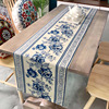 新中式中国风刺绣桌旗餐桌垫电视柜盖布，茶几装饰布艺桌旗