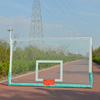 户外标准钢化玻璃篮球，板室外挂式成人篮球架篮板铝合金，包边不生锈