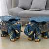欧式大象换鞋凳摆件特大号象凳子招财象仿实木招财客厅装饰品礼物