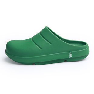 包头绿色拖鞋医院手术室专用防滑厚底，凉拖鞋不累脚，医生护士洞洞鞋
