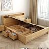 s%北欧轻奢实木床气动高箱床1.5米家用箱框1Q.8米1.2米单人床