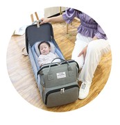 床包一体妈咪包外出手提包母婴包便携多功能妈妈包背包