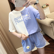 女童夏季套装2023洋气运动14中大童12夏装女孩15岁短袖女装13