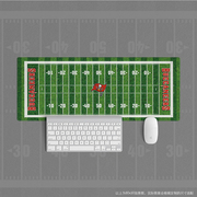 17-坦帕湾海盗鼠标垫超大办公键盘学生办公桌球场NFL橄榄球超级碗