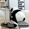 熊猫沙发靠枕床头抱枕可爱大靠背办公室2023靠垫玩偶坐垫屁垫