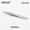vetus不锈钢镊子尖头，精密直尖头，镊子102-sa加硬防磁防酸