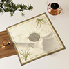 新中式茶盘盖巾万能防尘多用遮灰方巾遮尘方形，防尘罩茶杯茶台盖布