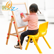 儿童画板家用双面磁性涂鸦写字板可升降画架，套装宝宝小黑板写字板