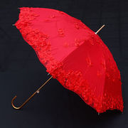 喜当当(xidangdang)喜当当婚庆，用品结婚雨伞新娘伞大红色伞婚礼