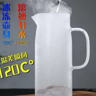 2023冷水壶玻璃耐高温泡柠檬水壶家用凉水瓶玻璃壶扎壶水杯套装凉