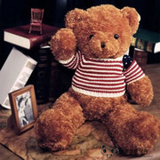 泰迪熊公仔玩偶大号抱抱熊娃娃1.6米巴塞罗那熊毛绒玩具抱靠枕熊