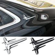 汽车金属加长侧标装饰贴奔驰c级，e级加长版标车标，车贴侧标志改装贴