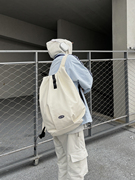 YUEN设计款日系韩系ins背包大容量休闲书包男女学生上课包双背包