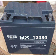 韩国unioon蓄电池，12v38ah友联mx12380应急电源免维护铅酸蓄电池