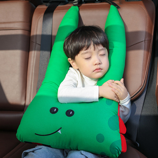 儿童睡觉头枕靠枕一体；保护脖子，不占空间