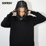 SOFRSH精致极简长袖T恤莫代尔纯棉宽松版型为日常生活所需设计