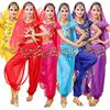 印度舞蹈表演出服，套装民族舞秧歌舞，新疆舞成人肚皮舞服装大码