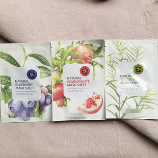 茶树水果植物精华，面膜贴单片