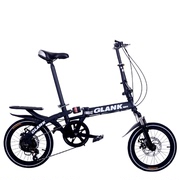 双减震碟刹变速16寸20寸折叠自行车，成人儿童小学生男女式便携单车
