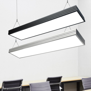 可拼接led直角长条形，灯办公室吊线灯照明简约现代铝材工程灯具