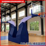 户外可移动篮球架室内成人标准电动手动液压篮球架比赛篮球架框