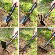 加厚园艺小铲子锄头，耙子铁锹松土除草挖土家用种花种菜工具套装