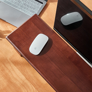 显示器增高架护颈台式电脑底座垫，抬高桌上键盘收纳加长实木置物架