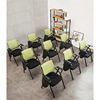 培训椅带桌板会议椅可折叠椅子带写字板学生会议室椅子简约办公椅