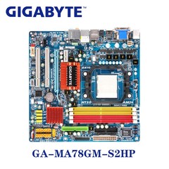 Socket AM2 AM2+  AMD 780G Gigabyte GA-MA78GM-S2HP Motherboar