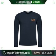 香港直邮EMPORIO ARMANI 男士深蓝色弹力长袖T恤 6KPT33-PJ9TZ-15