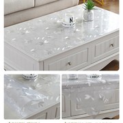 加厚 PVC透明软胶板 桌布 餐桌 软玻璃 磨砂水晶板 工作台面垫板