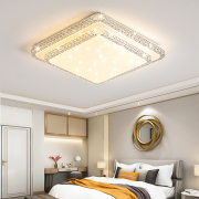 卧室吸顶灯简约现代时尚设计方形灯轻奢创意大气艺术家用房间灯饰