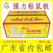 达豪A1#标准型粘鼠板强力大老鼠贴鼠胶50片装（1箱）限广东省