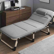 折叠椅子床两用折叠床结实耐用躺椅可调节简便小型午睡椅单人迷s8