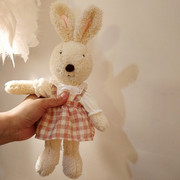 ins网红可爱安睡兔公仔，毛绒玩具陪睡觉小兔子玩偶布娃娃女孩礼物