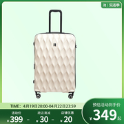 itluggage18寸登机箱万向轮时尚拉杆箱，静音行李箱密码箱女旅行箱