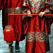 恒程大红色手提汉服灯笼明制宋制婚纱照拍摄道具中式古典风灯笼结