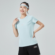 匹克圆领短袖T恤女士2022夏季半袖绿色白色粉色黑色DF622012