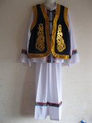 高档云南少数民族男装白族服饰葫芦，i丝巴乌舞蹈演出服装舞